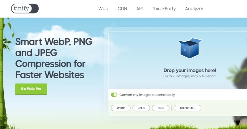 tinypng圖片壓縮工具