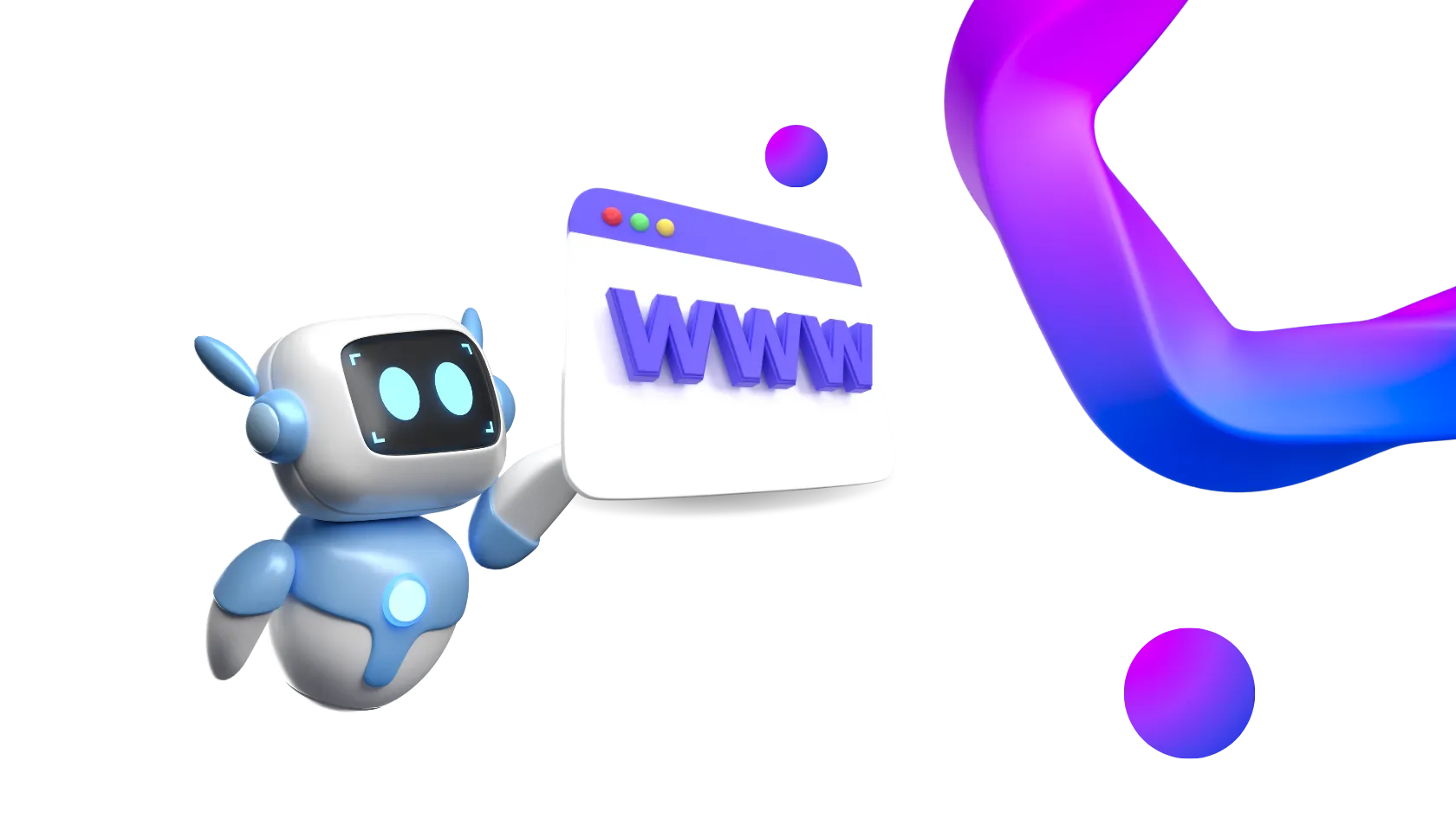 Domain name transfer is received by AI robot