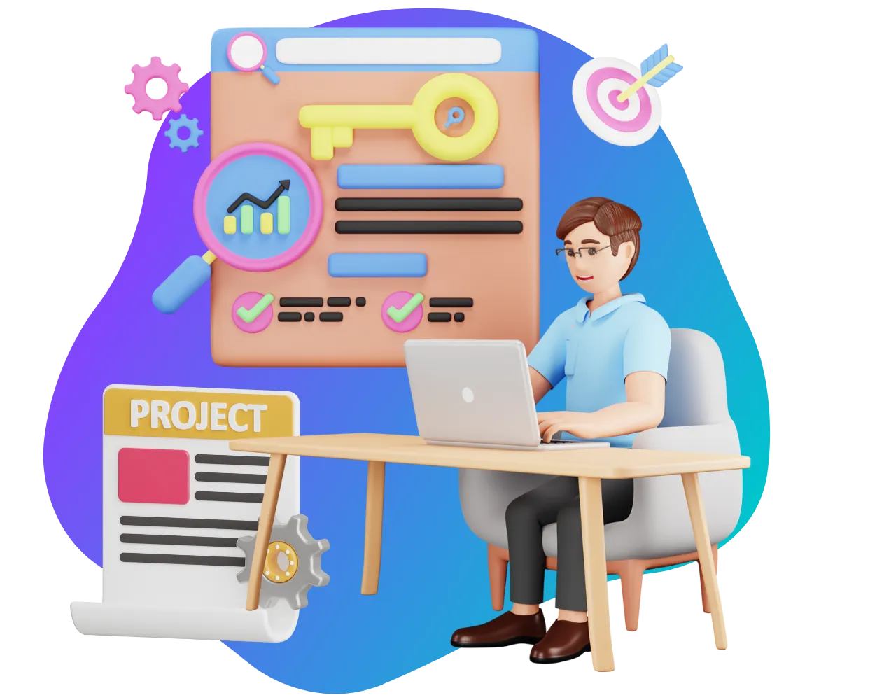 Web project management